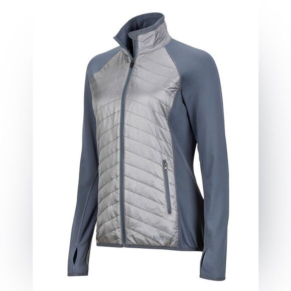 Marmot woman’s Polartec 900290 Marmot Variant gray  Jacket lightweight-M - Picture 1 of 12